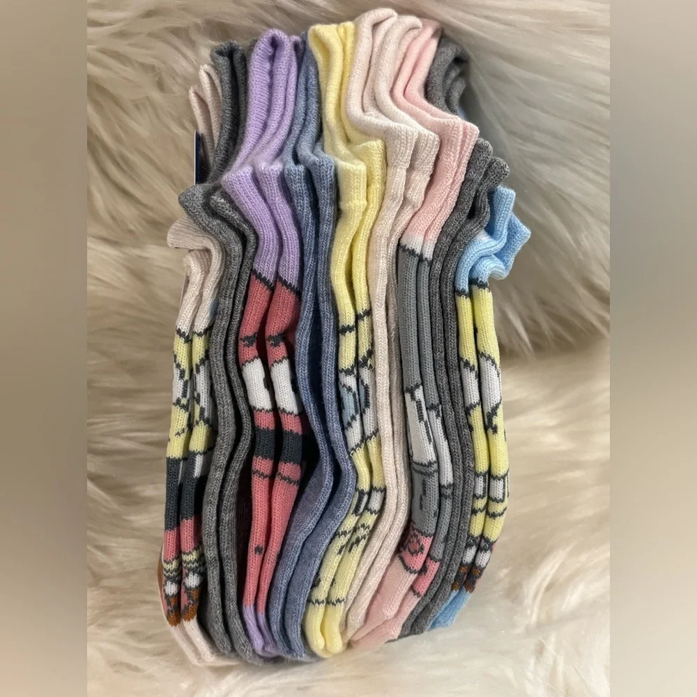 SpongeBob SquarePants 9 Pack No Show Socks